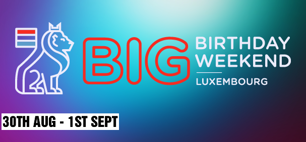 Big Birthday Weekend Schedule